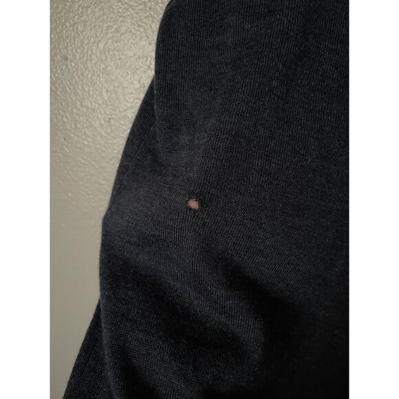 Nike Golf Sweater Women's L Blue Tour Quarter Zip Merino Wool Blend Longsleeve - Picture 5 of 9